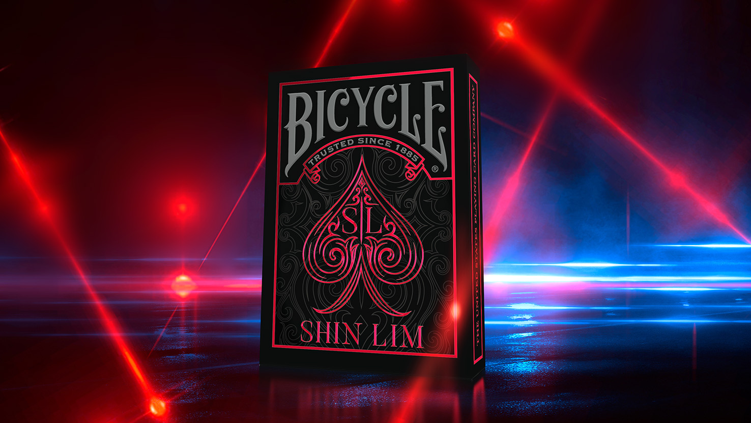 Das Shin Lim x Bicycle® Deck mit Zauberkarten ist für Anfänger:innen und Profis.
