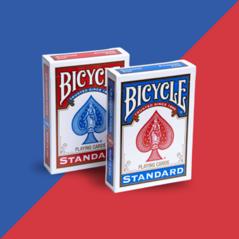 Bicycle® Standard Bundle – Rot & Blau