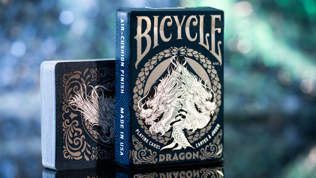 Mystisches Kartendeck Dragons für Fantasy-, Fabelwesen- und Drachen-Fans von Bicycle Spielkarten