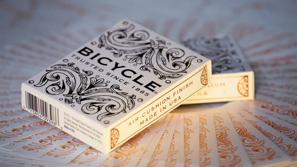 Kartenspiel Bicycle Botanica mit folierten Verzierungen. Garten Geschenke, Bicycle Spielkarten